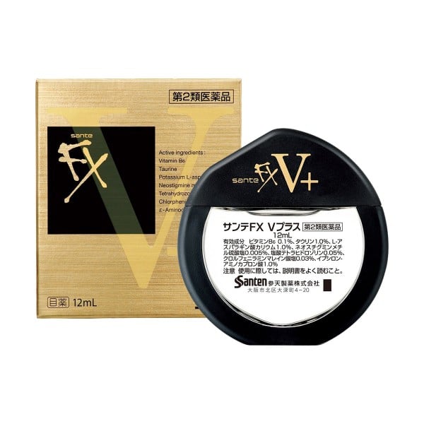 Thuốc nhỏ mắt Santen FX vàng 12ml